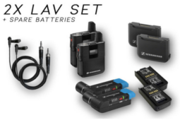 Cinema Audio Gear Pack (Sennheiser AUX, NTG, Sound Devices MixPre)