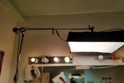 2x 150W Bi-Color, Dimmable, Flex 2x2ft LED Light DMX + Stand full