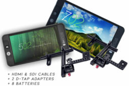 SmallHD 702 Bright 7″ + 502 5″ SDI/HDMI Monitors + Mounts