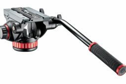 Gitzo tripod legs + Manfrotto 502AH fluid head + compact leveling head