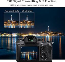 VILTROX EF-NEX IV – Auto-Focus EF to Sony E Mount Lens Adapter (Supports IS, E full