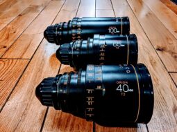 Atlas Orion A-Set: 40mm, 65mm, 100mm Lenses @T2 – PL Mount, 2x Anamorphic