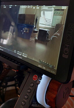 1st AC Focus Kit: Nucleus+7″ SmallHD+Teradek+V-Mount+Stand