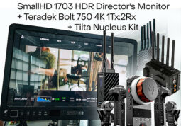 Kit: 1703 17″ Monitor+ Teradek 750 Bolt 4K 1Tx:2Rx + Tilta Nucleus Kit