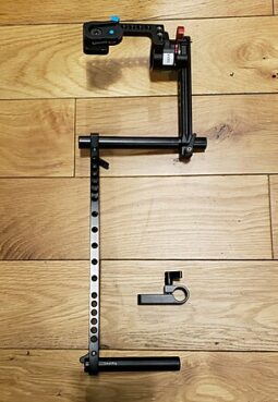 Articulating Rigid Operator Monitor/EVF Mount Extension Arm, 10.6″ full