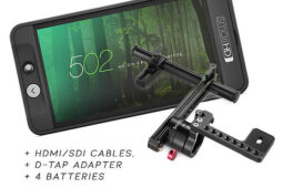1st AC Focus Kit: Nucleus+5″ SmallHD+Teradek+V-Mount+Stand full