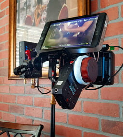 1st AC Focus Kit: Nucleus+7″ SmallHD+Teradek+V-Mount+Stand