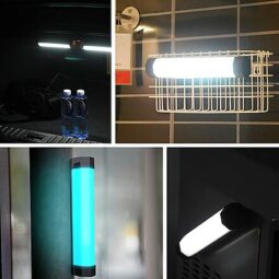 2x RGBWW Light Wand with 4000mAh battery full
