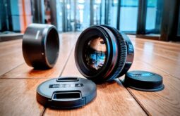 Rokinon 85mm f/1.4 AF Lens for Canon EF, Cinevized with Focus Gears, Full-Frame