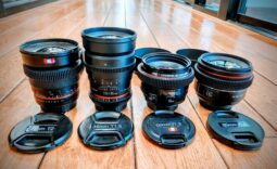 Kit: 16mm f2, 35mm f1.5, 50mm f1.2, 85mm f1.4 , all EF & Sony Mount, Cinevized