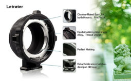 All-metal PL Lens to Sony E/NEX Mount Adapter w/Foot – for A7S3/FS7/5/FX9/A etc