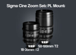 Sigma Cine 18-35mm + 50-100mm T2 Sony Mount Set, High Speed Cine Zoom Lenses