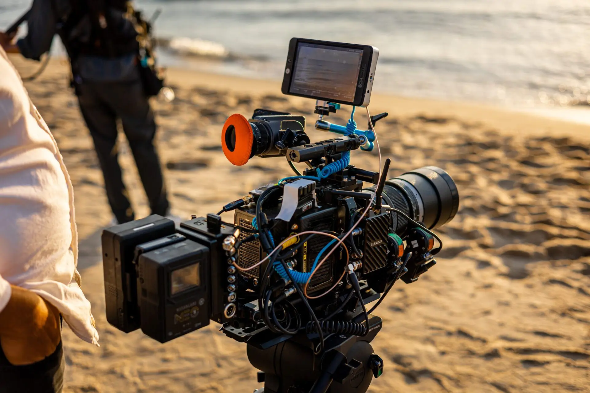 ARRI Alexa Mini Premium package on a beach shoot.