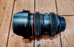 Canon EF 24-70mm f/2.8 L USM with cinevized Focus & Zoom rings