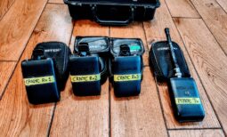 Comtek 3 Receiver + 1 Transmitter: Extended FPM-216 Field Program Monitoring Kit