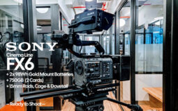 Sony FX6 Full-Frame 7″ Monitor Package w/ 2x98W Gold Mounts