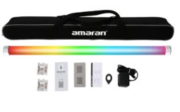 Aputure amaran PT4c RGB LED Tube Light (4′) + Accessories