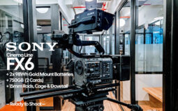 Sony FX6 Full-Frame 7″ Monitor Package w/ 2x98W Gold Mounts