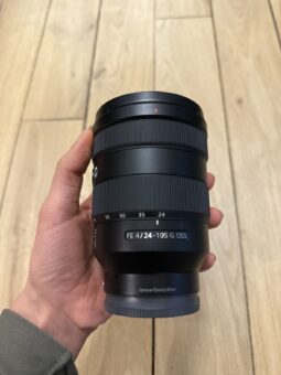 Sony FE 24-105mm f/4 G OSS Lens  (Optical Stabilization) – E-Mount (Full Frame)