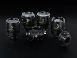 DZO Film Arles 5-Lens Sony Full Frame Set: 25,35,50,75,100 T1.4 VV Cine Primes